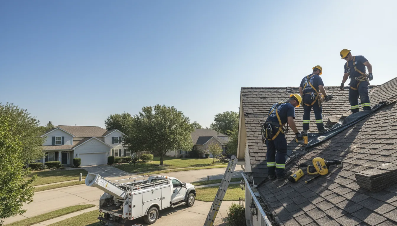 Emergency Roof Repair in Liberty, IL near me